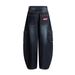 Men's Clothing Fashion Brand 2025 New American Loose Overalls Retro Washed Jeans Straight Leg Wide Leg Pants Men And Women_viptrois.com