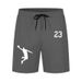 Men's 2024 New Summer Casual Shorts Men's Training Fitness Three-Point Pants Thin Sports Running Casual Pants Summer beach pants for men_viptrois.com