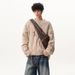 Vintage Round Neck Sweater Men And Women's Autumn And Winter Loose Fried Dough Twists Knitting Coat_viptrois.com