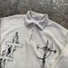 Unisex Oversized Streetwear Hoodie With Gun & Lettering Print – Zip-Up Long Sleeve Pullover (White) | S-Xxl | Urban Fashion_viptrois.com
