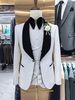 Men's Clothing Wedding Casual Host Suit 3 Piece Set_viptrois.com