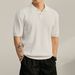 Men's Clothing Luxury Soft Ribbed Shirt Thin Wool Blend Summer Top Quality Fashion Clothing For Men_viptrois.com