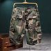 Men's Clothing Men's Camouflage Sports Shorts Elastic Breathable Shorts Summer Commuting Daily Thin Style_viptrois.com