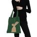 Unisex Knitted bag Rabbit Woven women's shoulder bag lazy casual bag_viptrois.com