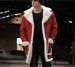 Men's Clothing winter leather coat fur one piece thick fur coat men_viptrois.com