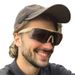 Half Frame One Piece Lens Sports Sunglasses Motorcycle Bicycle Windshield Purple Men And Women Sunglasses_viptrois.com