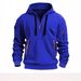 European Size Spring And Autumn Men's Sweater Hooded Zipper Multi-pocket Jumper Men's Sports And Leisure Jacket_viptrois.com