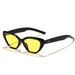 Kids Sunglasses Fashion Cat Eye Travel Sun Protection Concave Shape Sunshade Anti Ultraviolet Kids Sunglasses_viptrois.com