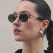 Round Small Frame Sunglasses For Women Personality Trend Sunglasses For Women Sunglasses_viptrois.com
