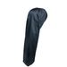 solid color satin ladies long tube nightcap wide brim elastic hair care shower cap_viptrois.com