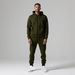 Men's Fleece Hoodie & Jogger Set - Soft Cotton Winter Warm Two-Piece Outfit For Casual Comfort_viptrois.com