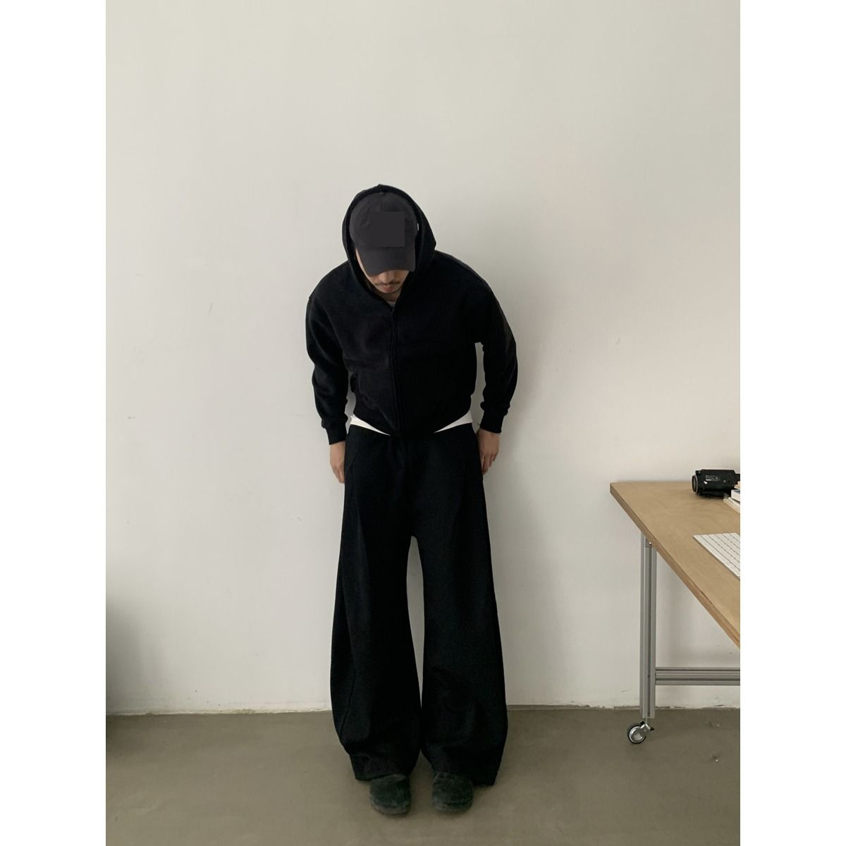 Men's Clothing Retro Spring Structure Cut Scimitar Sweatpants Men And Women Loose Casual Straight Sports Pants Trend_viptrois.com