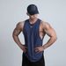 Men's Quick Dry Breathable Elastic Basketball Fitness Vest Sleeveless Top Moisture Wicking Comfortable Sports Vest_viptrois.com