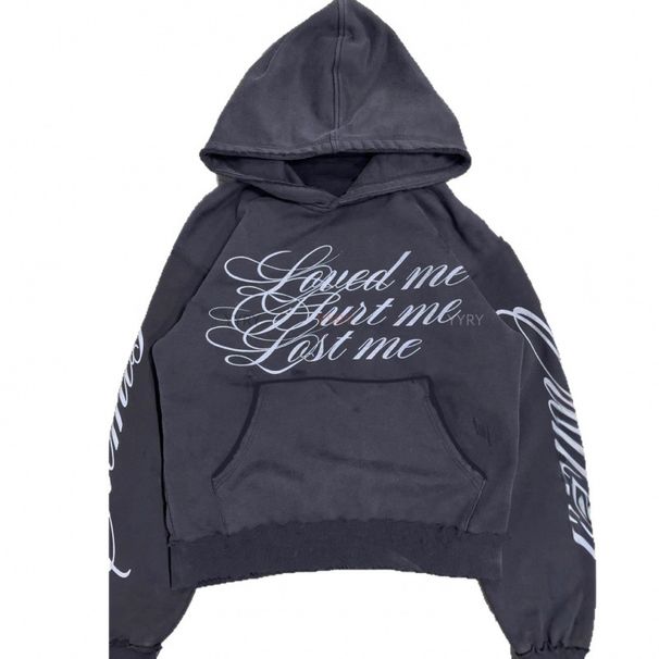 Men's Clothing European And American Ins Personality Dark Print Sweater Long Sleeved Pullover Hoodie Retro Jacket Street Trend Y2k_viptrois.com