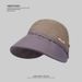 2024 Internet celebrity Hepburn style duck tongue sunshade children's summer outing showing face, small fisherman's straw hat, can tie ponytail_viptrois.com