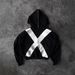 Men's Clothing Full Zipper Split Design Heavyweight Unisex Printed Hooded Sweatshirt_viptrois.com