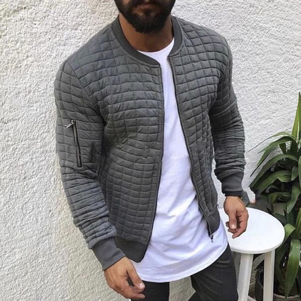 Men's jackets, zipper jackets, suitable for spring and autumn outdoors_viptrois.com