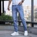 Men's Clothing Stretch Slim Jeans Golden Classic Three Colors Hot Style_viptrois.com