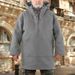 European And American Cross-Border Clothing Winter Mid-Length Casual Woolen Sweatshirt Men's Trendy Top_viptrois.com