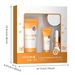 Vitamin C Christmas For Girls Women, 4pcs/5pcs Skin Set Cleanser + Eye Serum+ Facial Cream, New Year Gift_viptrois.com