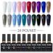 Parkson 20 Colour Gel Nail Polish Set For Manicure Semi Permanent Nude Pink Gel Varnish Wholesale UV Gel Lacquer Nail Art Kits_viptrois.com