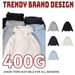 Men's & Women's Oversized Zip-Up Hoodie With High Neck - 400GSM Heavyweight Liquid Cotton Blend, Drop Shoulder Sleeves, Casual Streetwear Pullover_viptrois.com