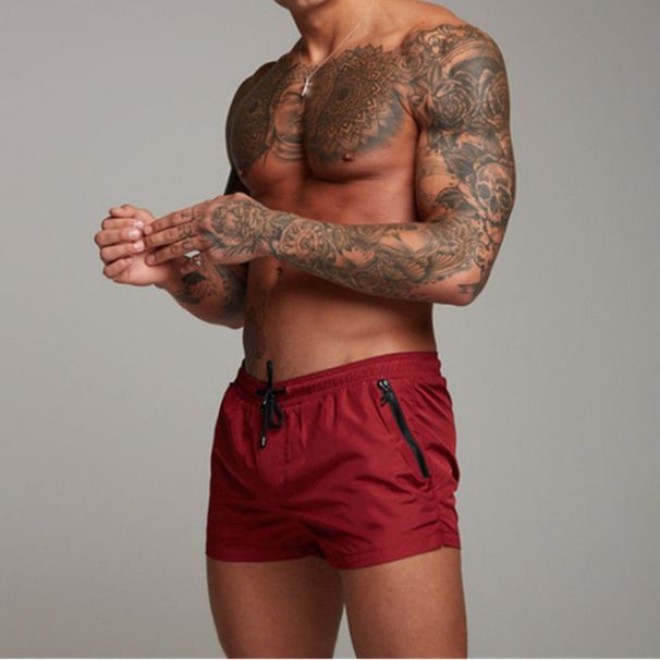 Men's Short Pants, Beach Pants, Fashionable, European Style, Sporty, Quick-drying, Running Pants For Men, Casual And Versatile Summer Casual Pants_viptrois.com