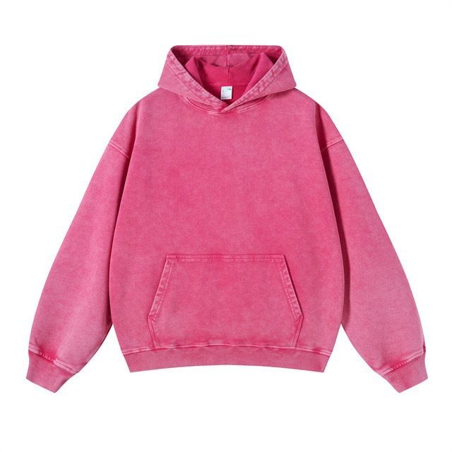 420g Heavyweight Washed Cotton Hoodie – Oversized Vintage Streetwear Pullover (XS-4XL)_viptrois.com