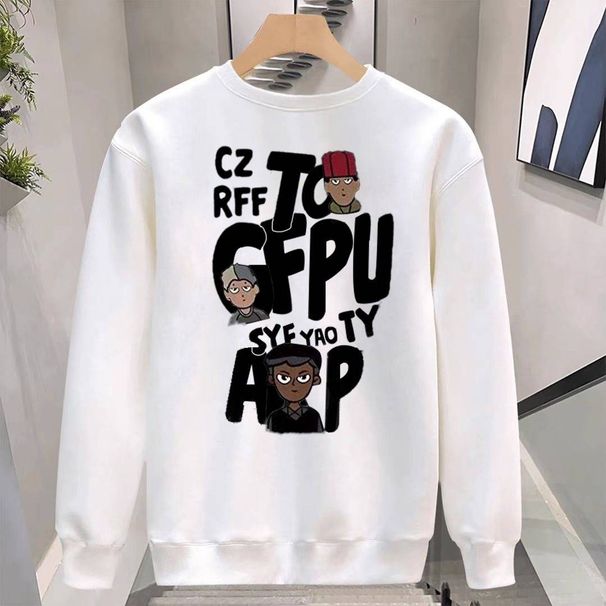 Spring And Summer 2024 Men And Women Round-necked High-quality Sweatshirts_viptrois.com