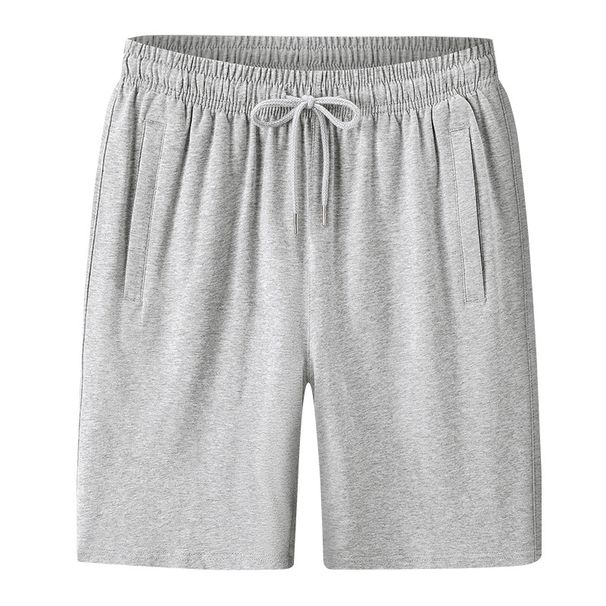 Men's Clothing Outdoor Wear Thin And Loose Sports Shorts Pure Cotton Thin Sweat Absorbent And Breathable Straight Leg Mid Length Pants_viptrois.com