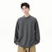 Winter Sweater Men's Loose Crew Neck Bottoming Shirt Without Hat Long Sleeve Autumn And Winter Warm Boys' Outer Top_viptrois.com