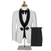 Men's Clothing New Style Supporter Suit Wedding Dress Groomsmen Three Piece Suit_viptrois.com