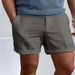 Men's Clothing Men's Linen Slant Pocket Solid Color Comfortable And Breathable Sports Outdoor Daily Shorts_viptrois.com