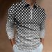 Men's Autumn Winter New Digital Printing T-shirt Casual Long Sleeve Polo Shirt_viptrois.com