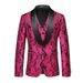 CT 2025 Autumn Winter Jacquard Pattern Fashion Design Formal Men's Lapel Suit Jacket_viptrois.com