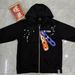2025 Trend Men's Hooded Ink Splash Cardigan Jacket Embroidered Unisex Zipper Loose Social Style_viptrois.com
