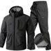 Men's Waterproof Fleece-Lined Softshell Jacket & Pants Set – Winter Outdoor Workwear & Hiking Gear | Windproof & Durable | Multi-Color Options_viptrois.com