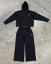 2025 European And American Men's Casual Sports Team Striped Embroidered Clothing And Pants_viptrois.com