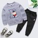 Children's Clothing Boys Spring New Cartoon Sweatshirt Set For Older Children Spring And Autumn Terry Cotton Sweatpants Two-piece Set_viptrois.com