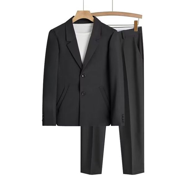 Men's Clothing Spring And Summer Thin Loose Fitting Suits For Men, Business Formal Wear, Casual Fashion, Handsome Small Suit Jackets_viptrois.com