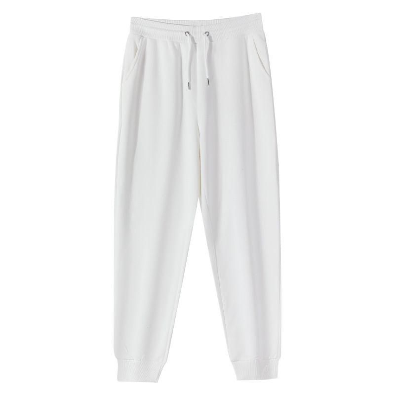 Men's Cotton Fleece Jogger Pants With Elastic Waistband, Slim Fit, Warm & Comfortable Casual Sweatpants For Everyday Wear_viptrois.com