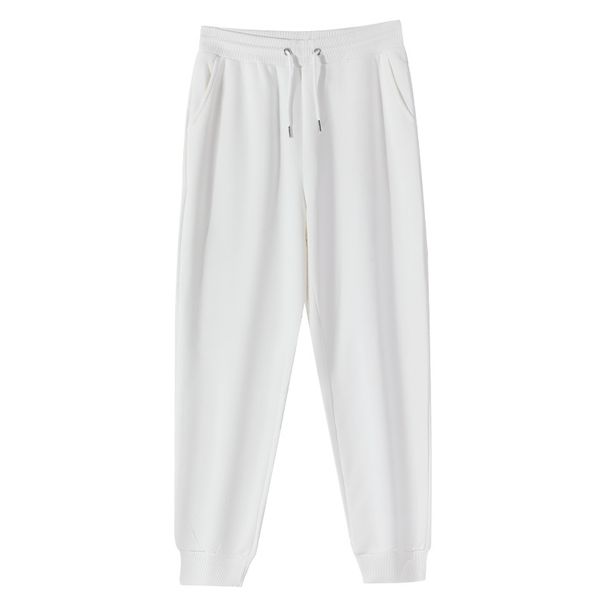 Men's Cotton Fleece Jogger Pants With Elastic Waistband, Slim Fit, Warm & Comfortable Casual Sweatpants For Everyday Wear_viptrois.com