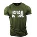 2025 Summer Men's Sports And Leisure European And American Fitness Trend Short Sleeved T-shirt_viptrois.com