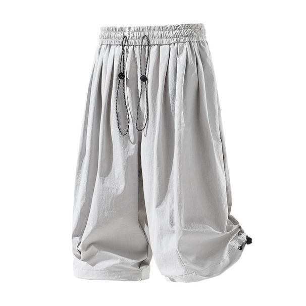 New Summer Spandex Fabric Breathable And Cool Sensation Fashionable And Trendy Men's Five-inch Shorts, Loose Fit_viptrois.com