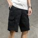 Premium Products Camouflage Workwear Shorts Men's Trendy Brand Ins Yuwen Le Sports Mid Pants Loose Casual Five Quarter Pants Men_viptrois.com