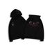 Grey Super Good-looking Cute Cartoon Puppy Sweater Men's And Women's Autumn And Winter Loose Korean Lazy Wind Hooded Jacket_viptrois.com