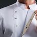 Men's Clothing Chef Chef Work Clothes Long Sleeve Men Autumn And Winter Catering Hotel Hot Pot Barbecue Restaurant Back Kitchen Work Clothes_viptrois.com