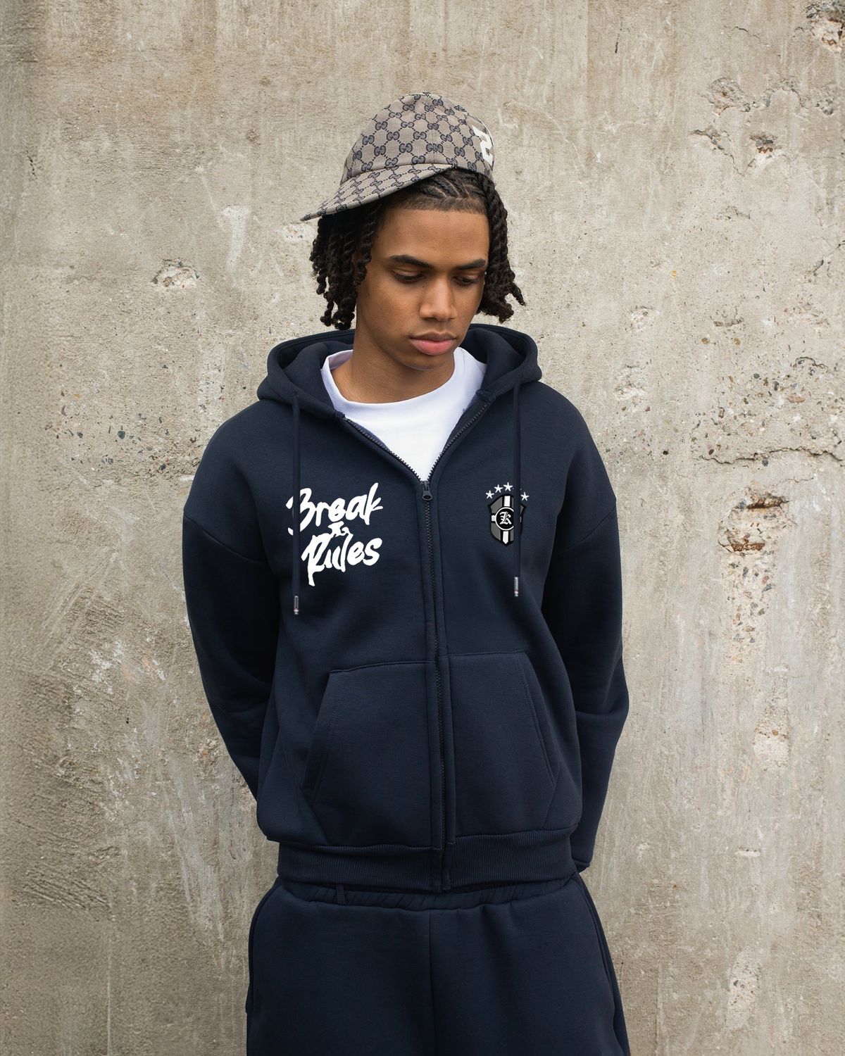 Y2k Streetwear Hoodie & Jogger Tops With Bold Letter Print - Trendy Unisex Oversized Fit For Urban Fashion Lovers (Multiple Color Options)_viptrois.com