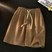 Men's Clothing Waffle Shorts Summer Thin New Loose Casual Sports Trendy Beach Five Point Pants_viptrois.com