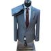 Men's Clothing Men's Suit Silky Slim Fit Soft Business Formal Suit Three Piece Suit_viptrois.com